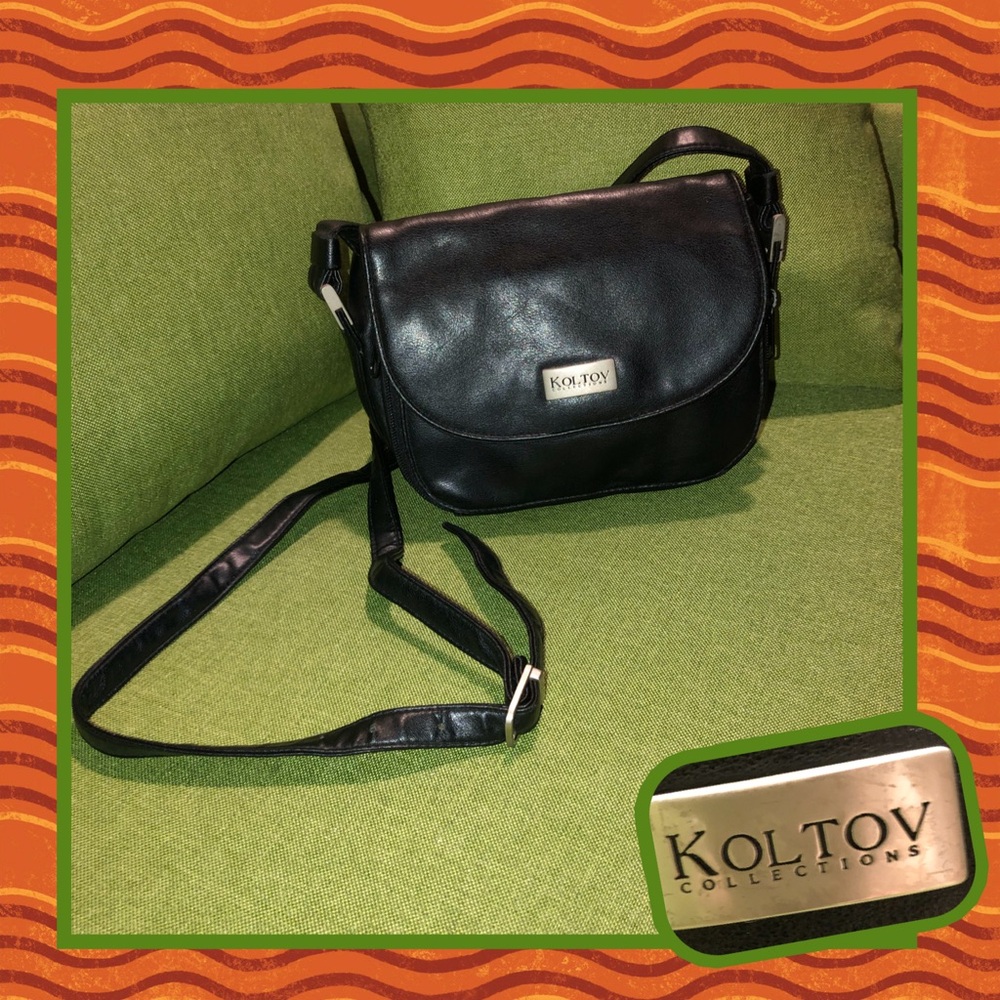 Black Kolton Collections Crossbody Bag